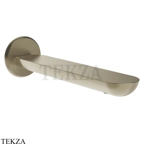 Gessi Perle Излив для раковины на стену 74031-149, нерж. сталь Brush / никель Brushed