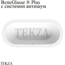 BETTE BetteStarlet Oval Ванна овальная из стали 2745-000 PLUS, антишум, BetteGlasur ® Plus, белый глянец