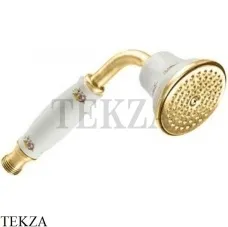 Migliore Provance Ручной душ, ручка с декором 19476, золото глянец