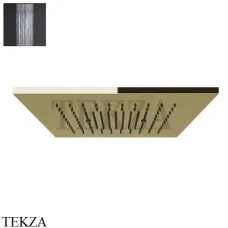 Gessi MINIMALI Накладная душевая панель 350x350, 1 функция 57871-710, Brass PVD