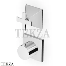 Zucchetti Bellagio Термостат для душа, 1 выход, внешняя часть ZB1801, хром глянец