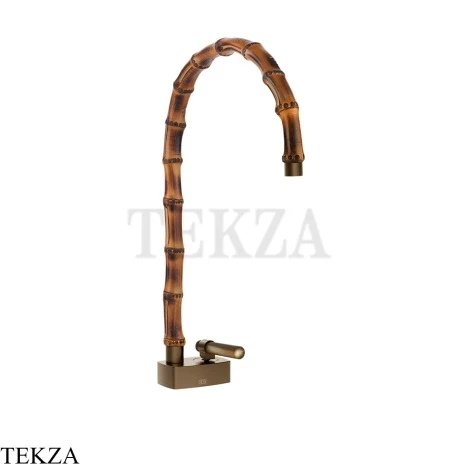 Gessi Jacqueline Смеситель для раковины высокий, без донного клапана 77203-761, бронза Coffee