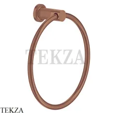 Gessi INCISO accessories Держатель для полотенца кольцевой 58509-708, Copper Brushed