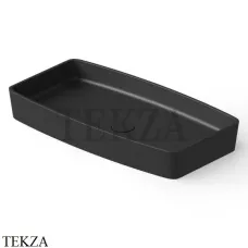 Dea Design Washbasins Раковина настольная 68х36 Solid Surface DD9001 680 16, Black №16