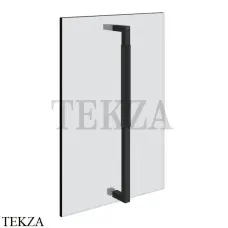 Gessi Shower G Rigato Ручка-держатель на стекло 45 см 67525-299, Matte Black