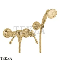 FIMA Carlo Frattini EPOQUE Смеситель для душа, с гарнитуром F5055OS, Brushed gold