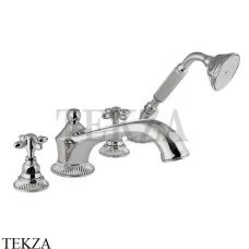 Nicolazzi IMPERO Смеситель на борт ванны с душем 1204CR36, хром глянец