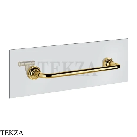 Gessi VENTI20 Полотенцедержатель для крепления на стекло, 30 см 65511-246, Gold PVD