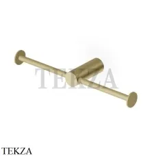 Zucchetti Helm Двойной держатель туалетной бумаги без крышки ZAD831.XP31, brushed british gold