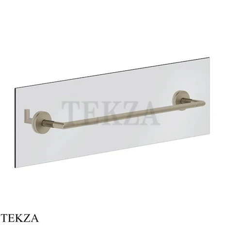 Gessi ANELLO Полотенцедержатель для крепления на стекло, 45 см 63826-149, Finox Brushed Nickel