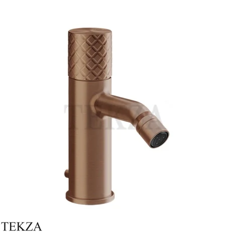 Gessi Habito INTRECCIO Смеситель для биде, с донным клапаном 70107-708, Copper Brushed PVD