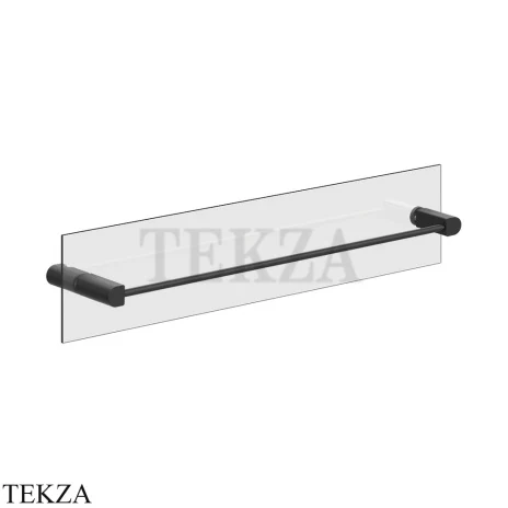 Gessi RILIEVO Полотенцедержатель для крепления на стекло, 60 см 59566-299, Matte Black