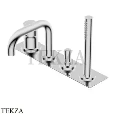 Ritmonio Diametro35 S Смеситель для ванны с гарнитуром PR52EG101 CRL, хром глянец