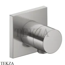 Keuco IXMO Вентиль запорный с выводом для шланга, квадрат 59541070102, нержавеющая сталь