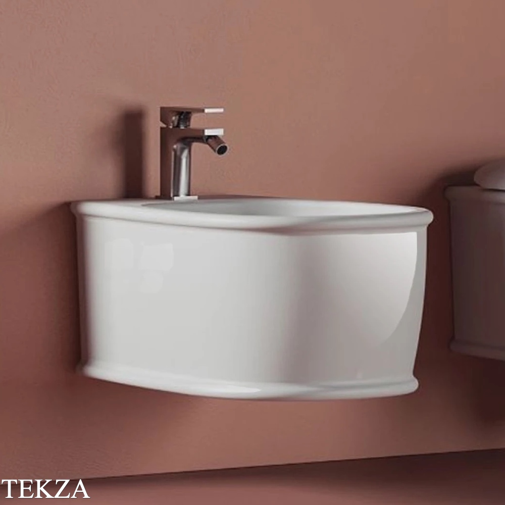 ArtCeram Atelier биде подвесное с 1 отверстием под смеситель ATB001 01 00, белый глянец