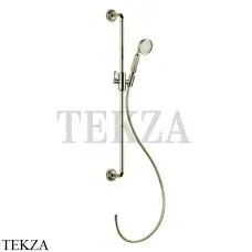 Gessi VENTI20 Штанга в комплекте с душевой лейкой, шланг 65144-710, Brass PVD Gessi VENTI20 Штанга в комплекте с душевой лейкой, шланг 65144-710, Brass PVD