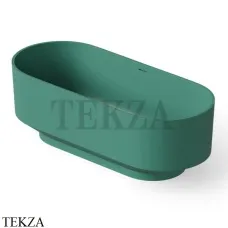 Dea Design Shadow Ванна отдельностоящая овальная 170x72 Solid Surface DD8675 1700 10, Green №10