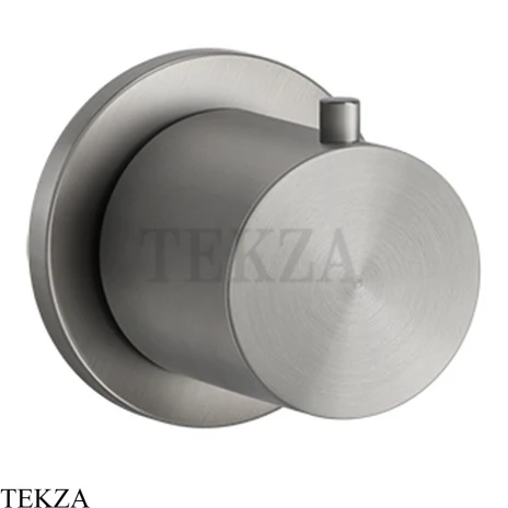 Gessi 316 WELLNESS Запорный вентиль, внешняя часть 54564-239, Steel Brushed