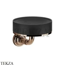 Gessi VENTI20 Мыльница настенная черная 65402-030, Copper глянец
