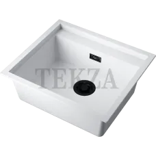 Omoikiri Sintesi 57 Кухонная мойка Artceramic прямоугольная 4997141 белый