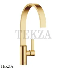 Dornbracht MEM Смеситель для кухни однорычажный 33815682-28, латунь сатин Brushed (23kt Gold)