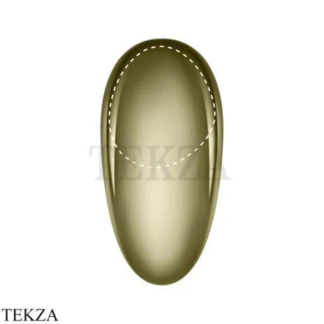 Gessi Equilibrio Излив для раковины на столешницу 52001-710, Brass PVD