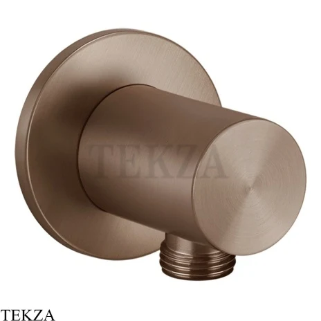 Gessi 316 SHOWER Вывод воды для ручного душа 54269-708, Copper Brushed PVD