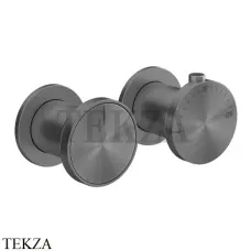 Gessi Origini MATERIC Термостат для душа 1 поток, внешняя часть 66132-706, Black Metal PVD