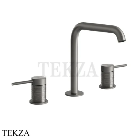 Gessi 316 TRAME Смеситель для раковины, без сливного гарнитура 54312-239, Steel Brushed