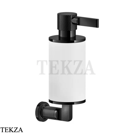 Gessi INCISO accessories Дозатор для жидкого мыла или лосьона, белый 58513-706, Black Metal