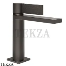 Gessi Inverso Diamantato Смеситель для раковины, с донным клапаном 73651-707, Black Metal Br.