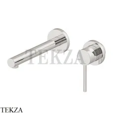 Gattoni Circle One Смеситель для раковины, с встроенной частью 9035/90NS, Nickel brushed