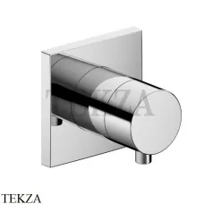 Keuco IXMO Comfort Вентиль запорный, 3 потока, квадрат, внешняя часть 59549011002, хром глянец