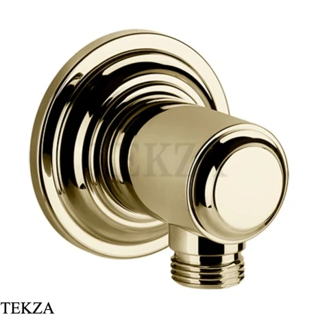 Gessi VENTI20 Вывод воды для душевого шланга 65169-710, Brass PVD