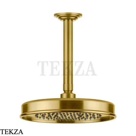 Gessi VENTI20 Верхний душ 200 с потолочным креплением 65152-716, Gold Br. PVD