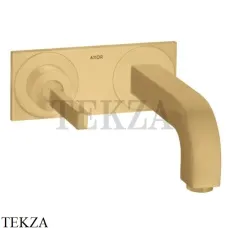 Axor Citterio Смеситель для раковины 160, внешняя часть 39112250, Brushed Gold