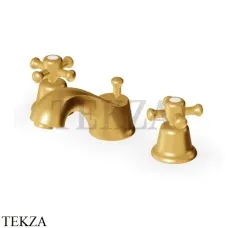Zucchetti Delfi Смеситель для раковины с донным клапаном Z46242.8008C41, brushed gold