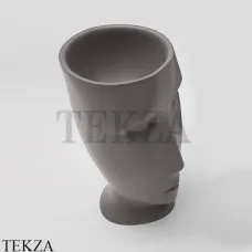 Kerasan Artwork Раковина свободностоящая MOLOCO, слив в пол, 4741K89 Ferro matt