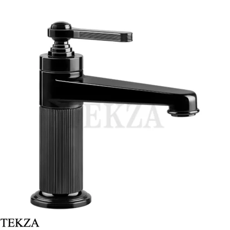 Gessi VENTI20 Смеситель для раковины, без донного клапана 65002-706, Black Metal PVD
