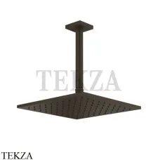 Gessi RILIEVO Потолочная душевая лейка с кронштейном 59155-845, Dark Bronze