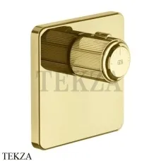 Gessi VENTI20 Термостат для душа, внешняя часть 65316-246, Gold PVD