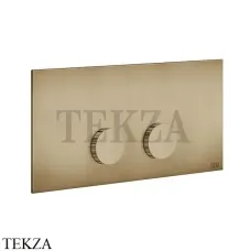 Gessi Клавиша смыва для инсталляции Viega Prevista 54645-726, Warm Bronze Br