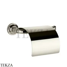 Gessi VENTI20 Держатель туалетной бумаги с крышкой 65449-720, Nickel PVD