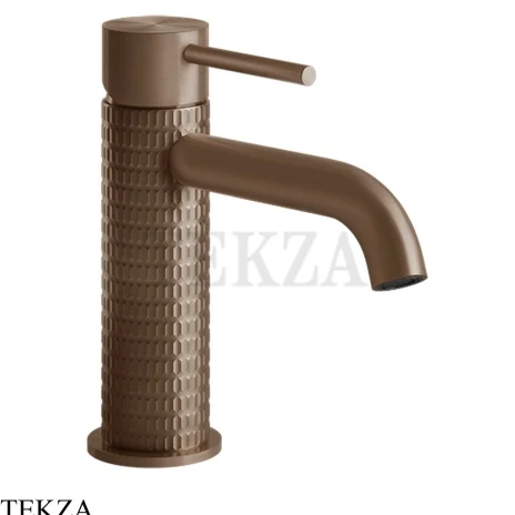 Gessi 316 MECCANICA Смеситель для раковины, без сливного гарнитура 54202-708, Copper Brushed PVD