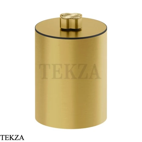 Gessi Ludovica Ведёрко, корзина для мусора с крышкой 76590-716, золото Brushed