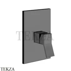 Gessi RETTANGOLO K Смеситель для душа, внешняя часть 53061-707, Black Metal Brushed Gessi RETTANGOLO K Смеситель для душа, внешняя часть 53061-707, Black Metal Brushed