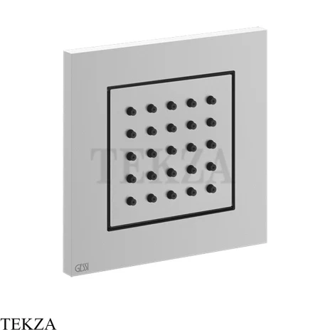 Gessi Rettangolo shower BODY JETS Боковая форсунка поворотная, внешняя часть 32984-279, White CN