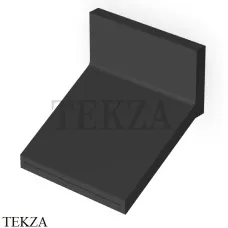 Zucchetti Pan Излив-каскад для ванны настенный 13 см Z93730.N6, черный матовый