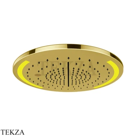 Gessi COLOUR Накладная душевая панель 350, 4 функции 57878-246, Gold PVD