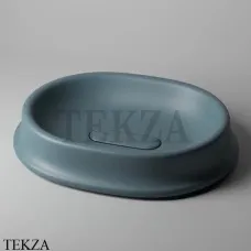 Sitega SAYMA 570 Раковина накладная овальная, с донным клапаном SAYMA 570 - Staid